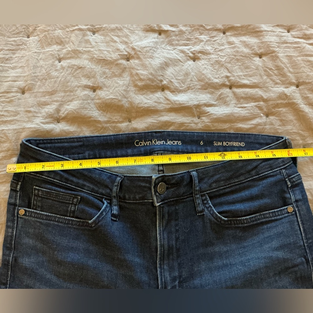 Calvin Klein Slim Boyfriend Women’s Denim Jeans Size 6 - Picture 4 of 9